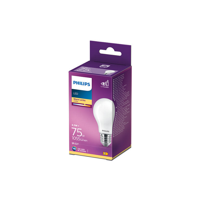 Philips LED E27 Classic Bulb lyskilde 8.5W LED ~ 75W