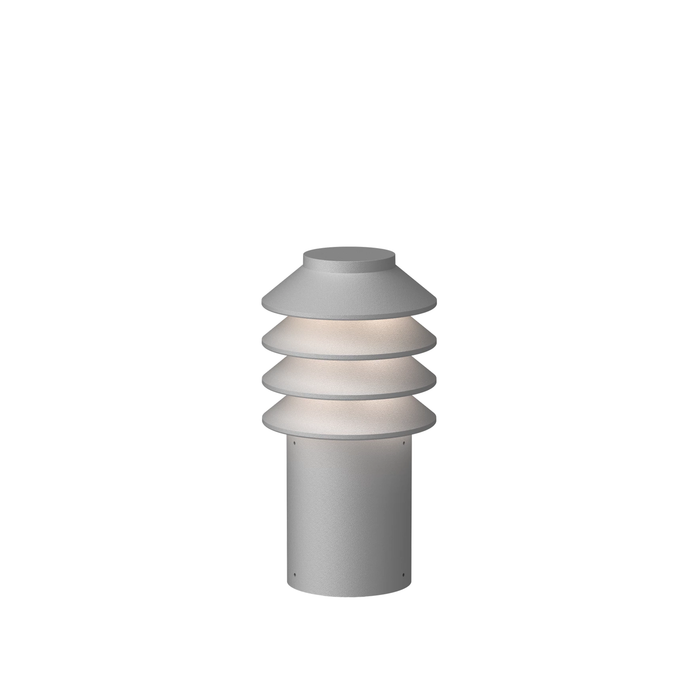 Louis Poulsen Bysted Lav Pullert Aluminium (udstillingsmodel)