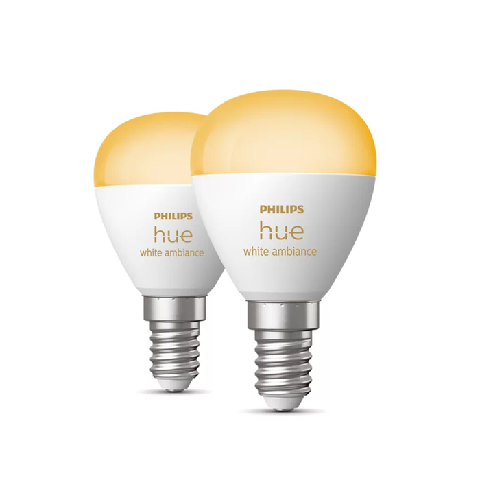 Philips Hue WA E14 Pære 470lm Bluetooth 2-pak