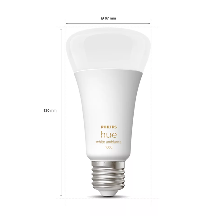 Philips Hue WA E27 Pære 1600lm Bluetooth