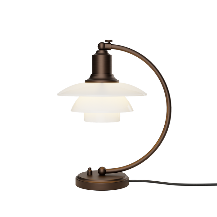 Louis Poulsen PH 2/2 Luna Bordlampe Aged Brass