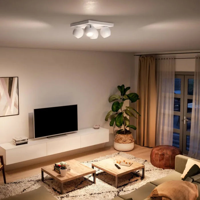 Philips Hue WA Buckram 4-Spot (udstillingsmodel)