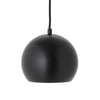    Ball_pendant_18_cm_black_matt_fabric_cord